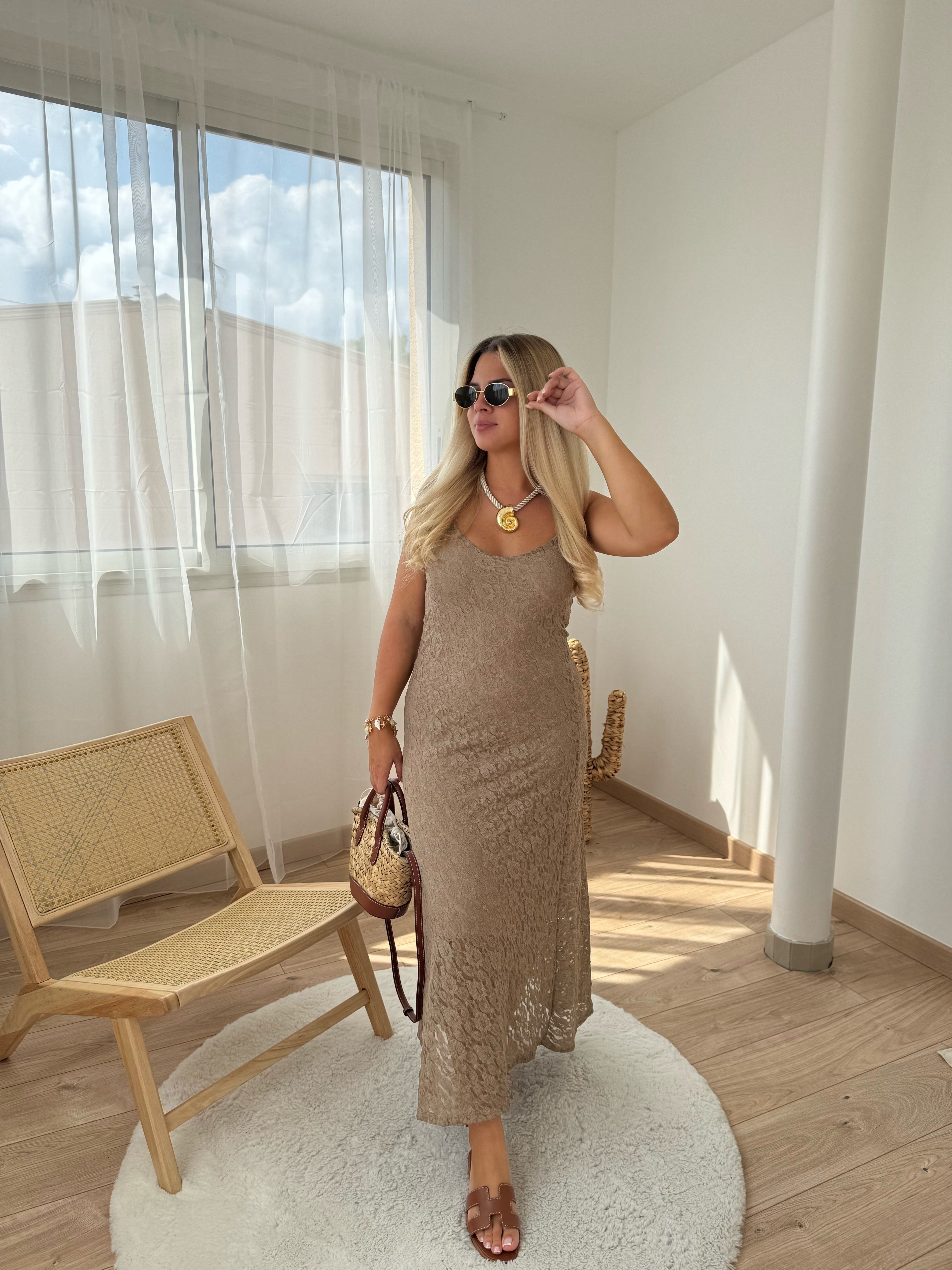 Robe MELI - taupe
